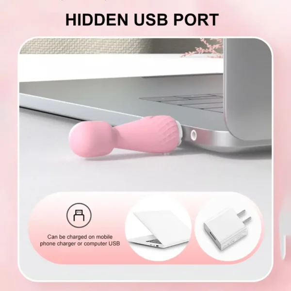 Mini vibrador de vibración fuerte para mujer
