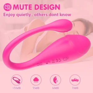 Vibrador inalámbrico con Bluetooth para mujer