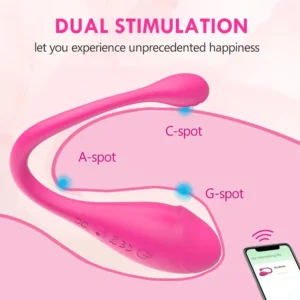 Vibrador inalámbrico con Bluetooth para mujer
