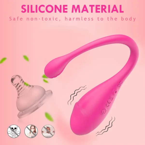 Vibrador inalámbrico con Bluetooth para mujer