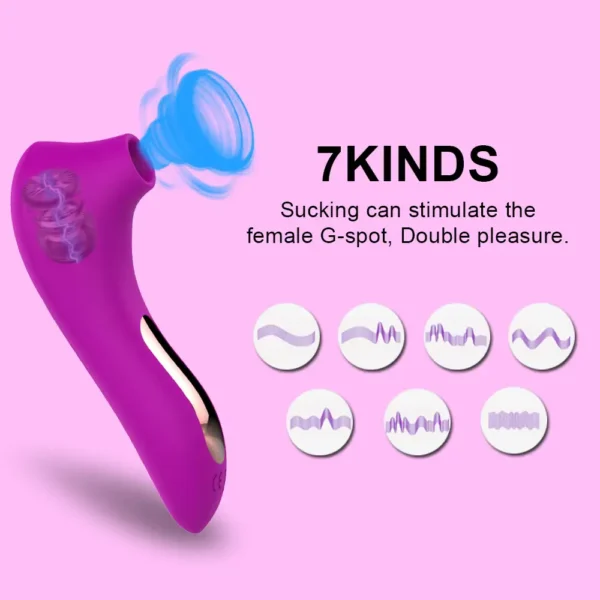 Vibrador de Succión para Clítoris - Estimulador Femenino y Juguete Íntimo Premium - Image 2